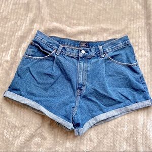 Abercrombie & Fitch “Annie” High Rise Cuffed Jean Shorts